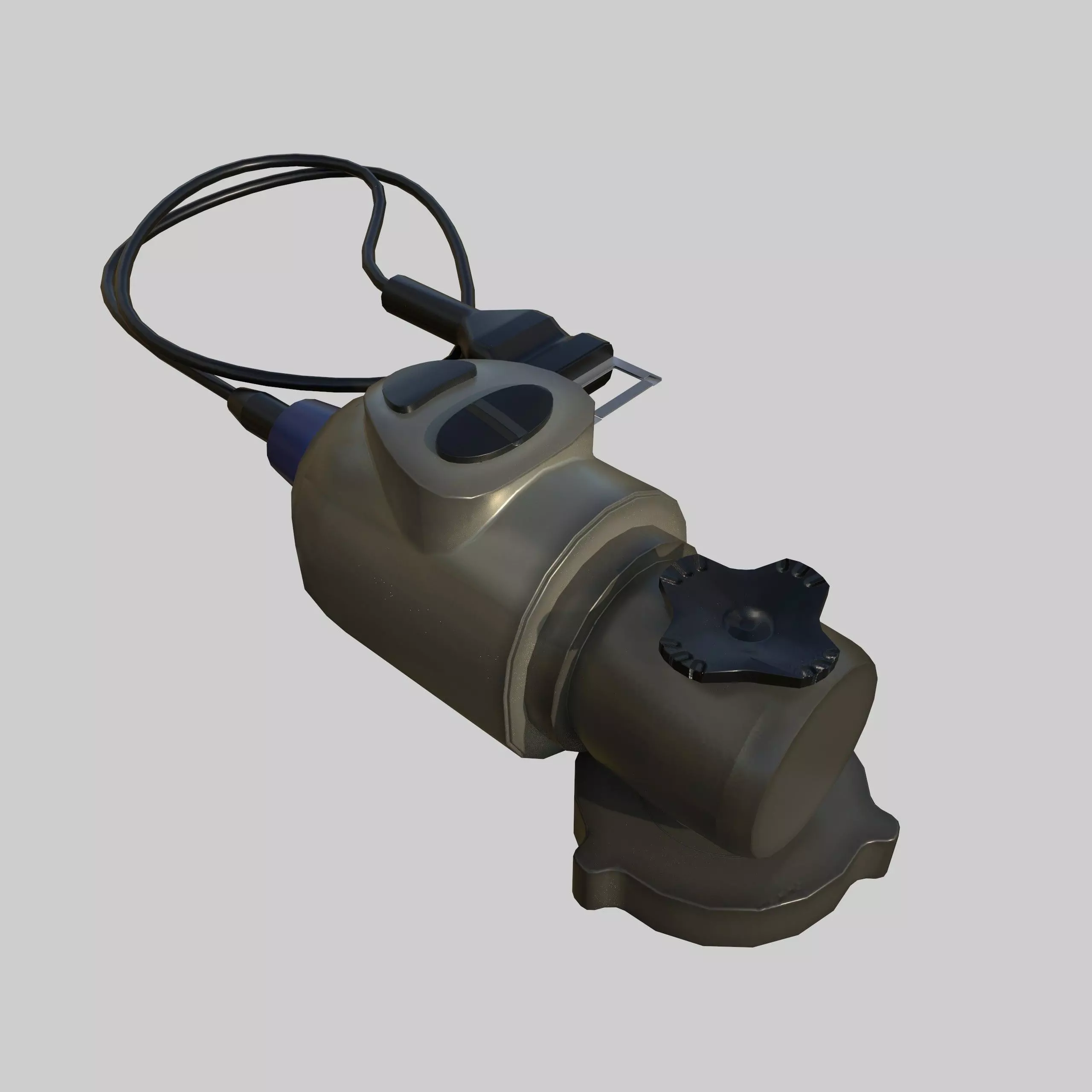 3 Chip Camera Low-poly 3D model_3