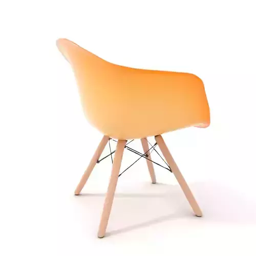 Bright Orange Chair model pack