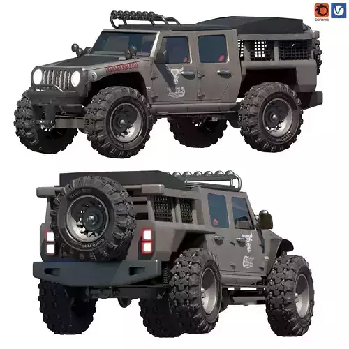 OFF ROAD JEEP WRANGLER RUBICON