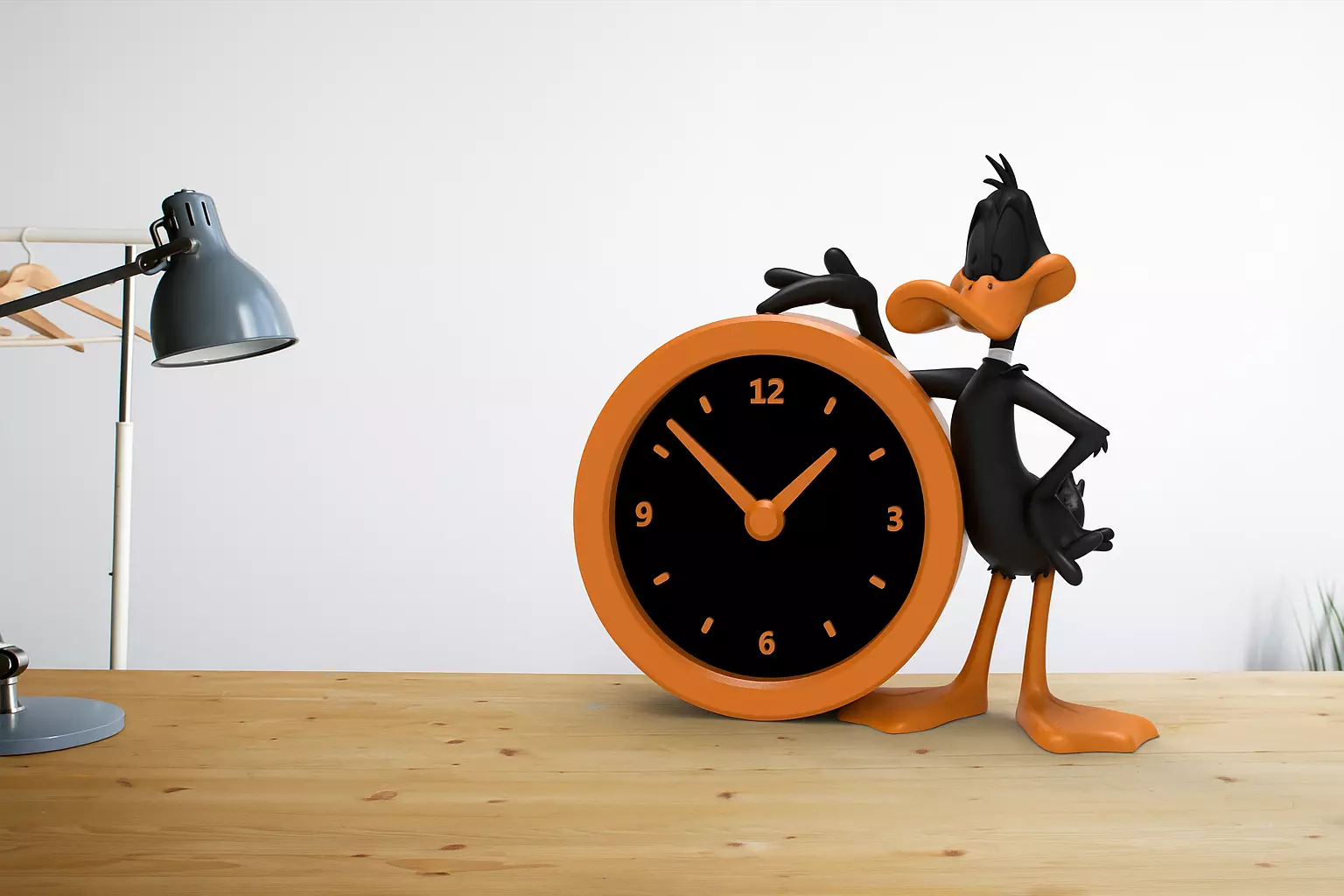 Daffy Duck 3D print model_0