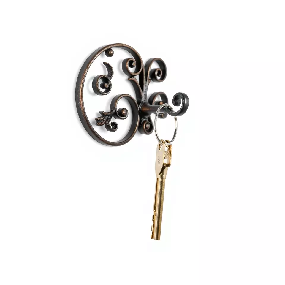 Antique Iron Key Holder model pack Low-poly 3D model_2