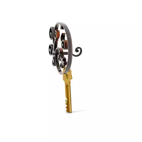 Antique Iron Key Holder model pack