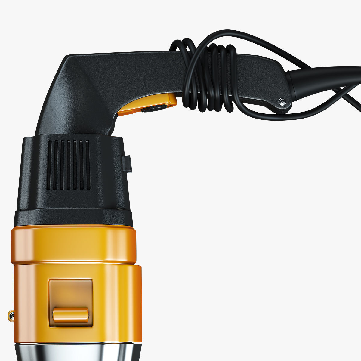 Corded Drill 3D model_0