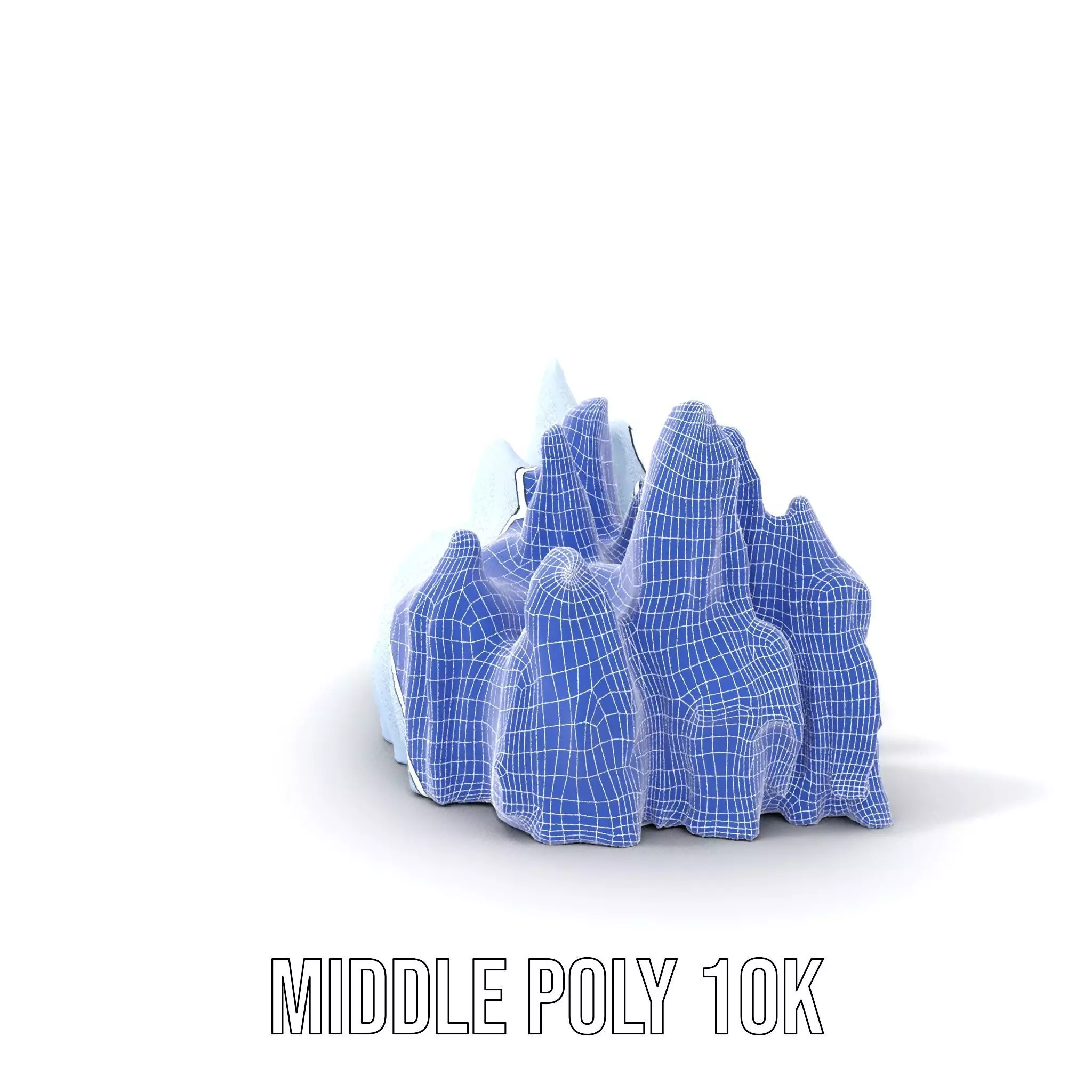 Glacier Peaks Ice model pack Low-poly 3D model_23