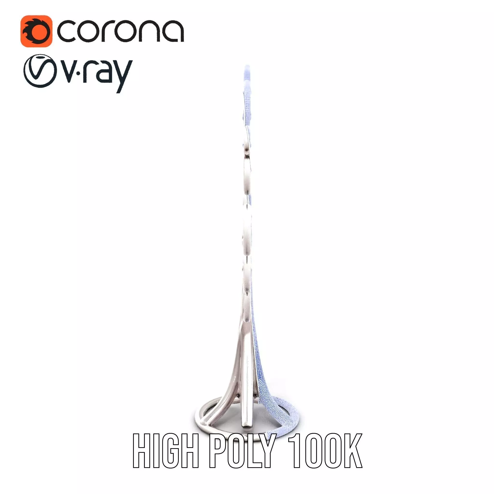 Elegant Spiral Tree model pack Low-poly 3D model_31