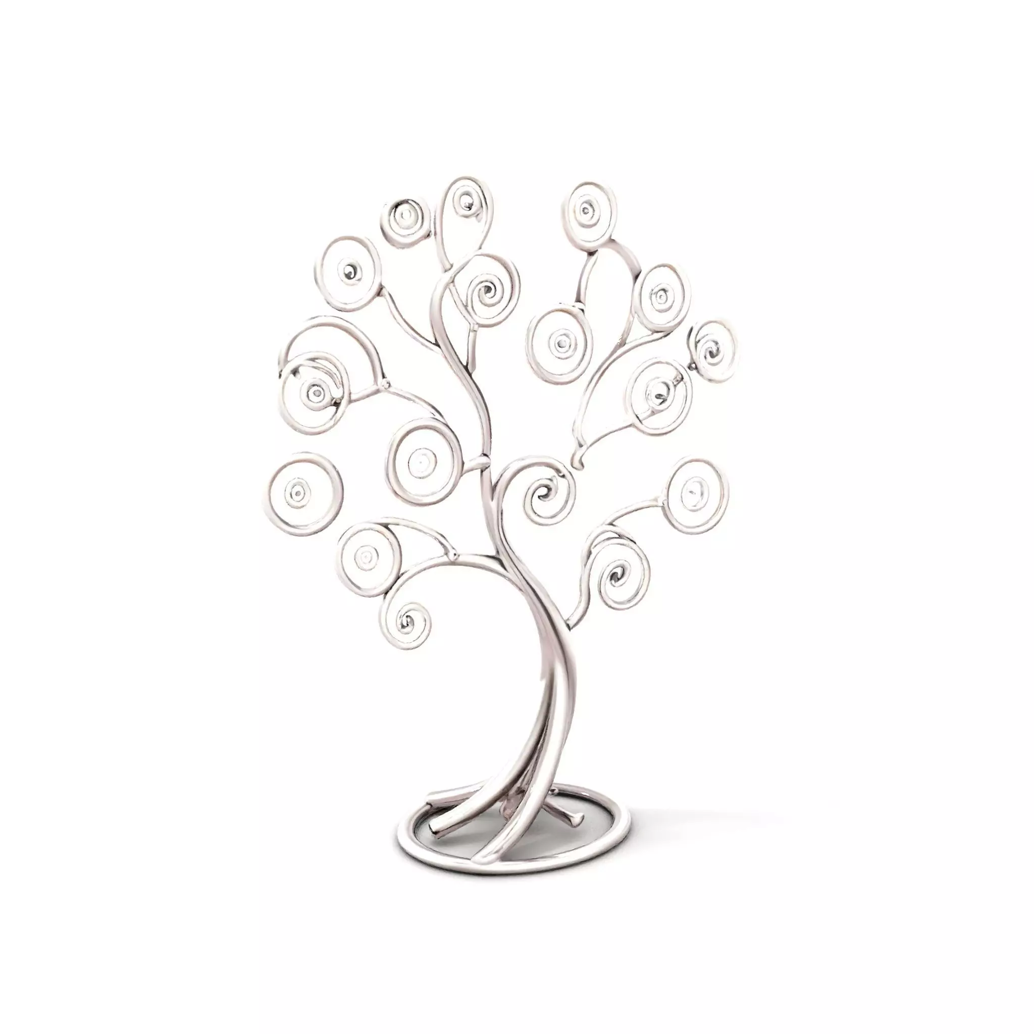 Elegant Spiral Tree model pack Low-poly 3D model_0