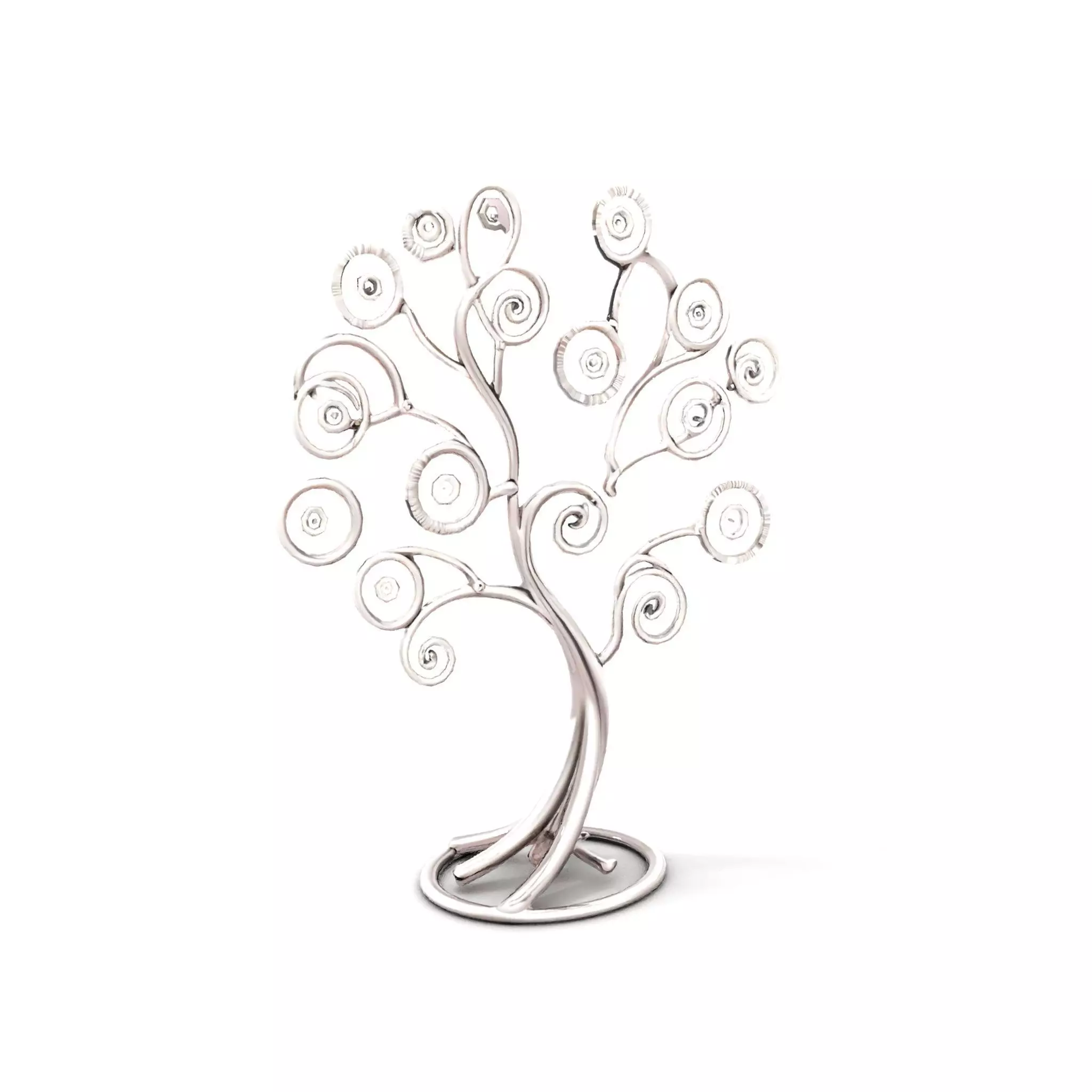 Elegant Spiral Tree model pack Low-poly 3D model_5