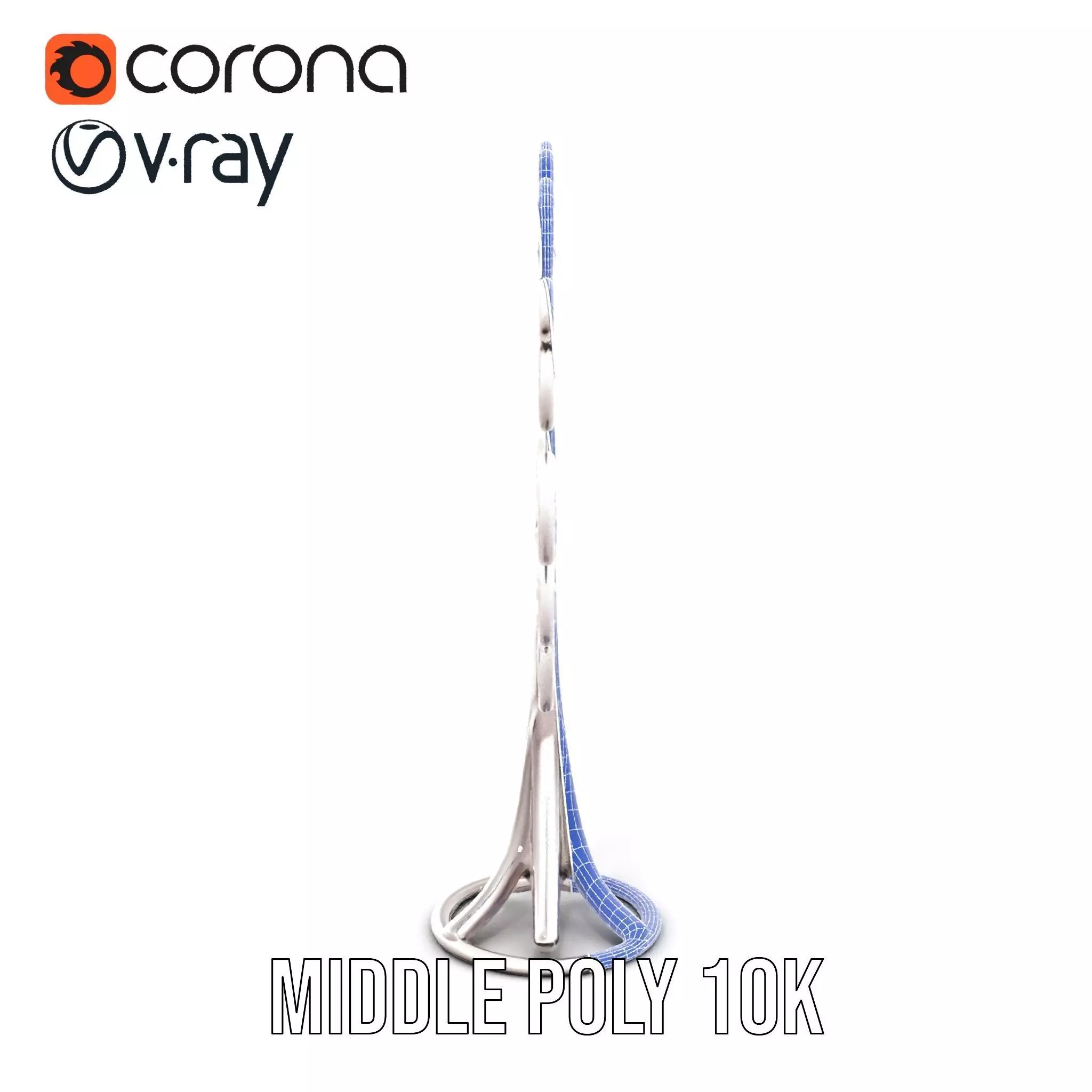 Elegant Spiral Tree model pack Low-poly 3D model_26