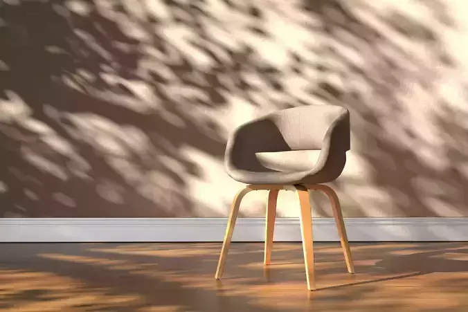 Modern Accent Chair  - PBR TEXTURE WITH MANY VERSION