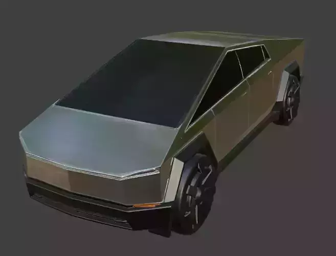 Tesla Cybertruck 3D Model 3D model 5