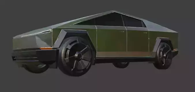 Tesla Cybertruck 3D Model 3D model 4