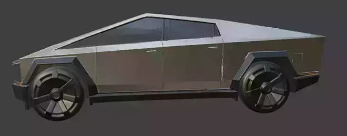 Tesla Cybertruck 3D Model 3D model 2