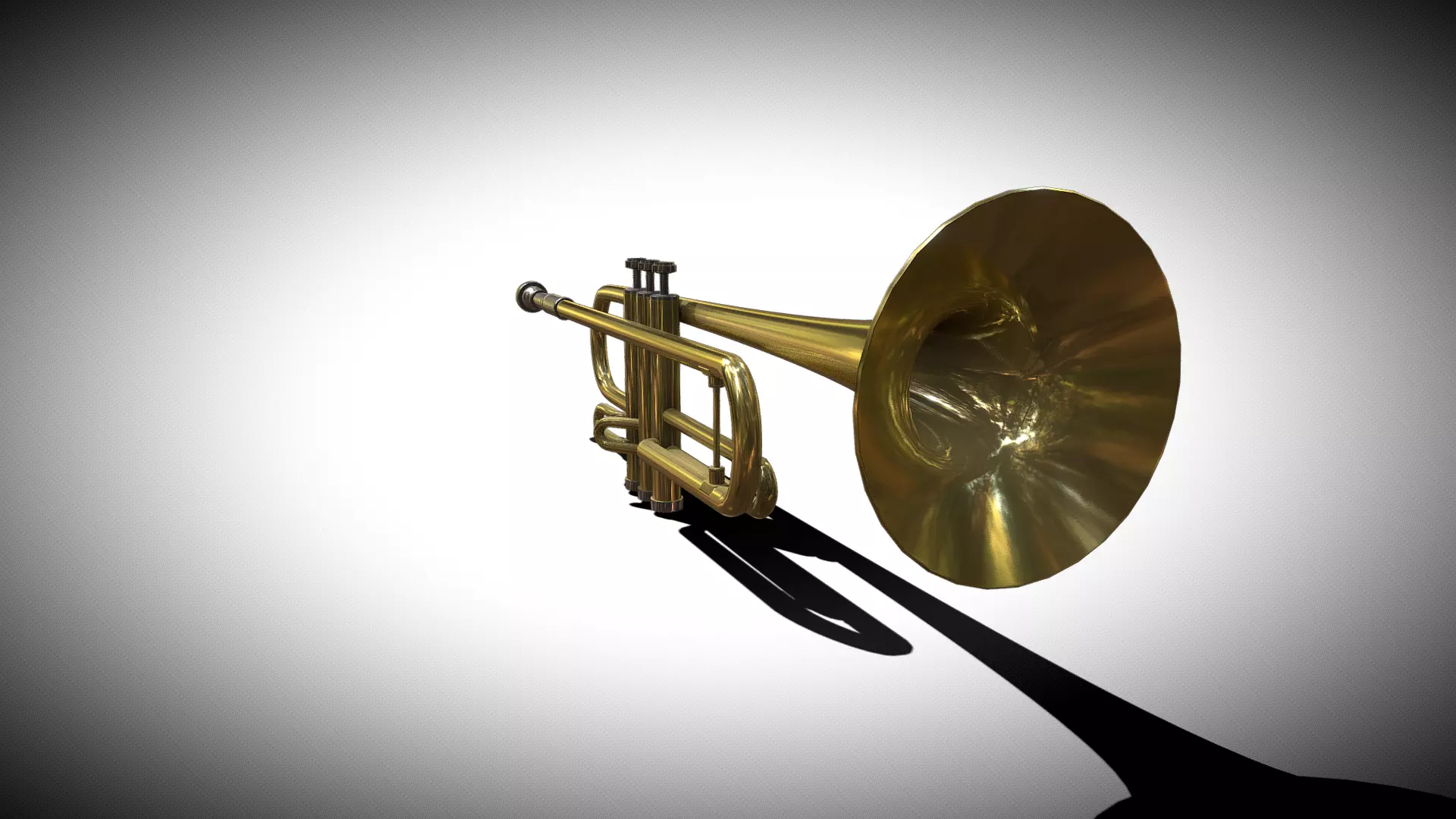 Trumpet 3D model_0