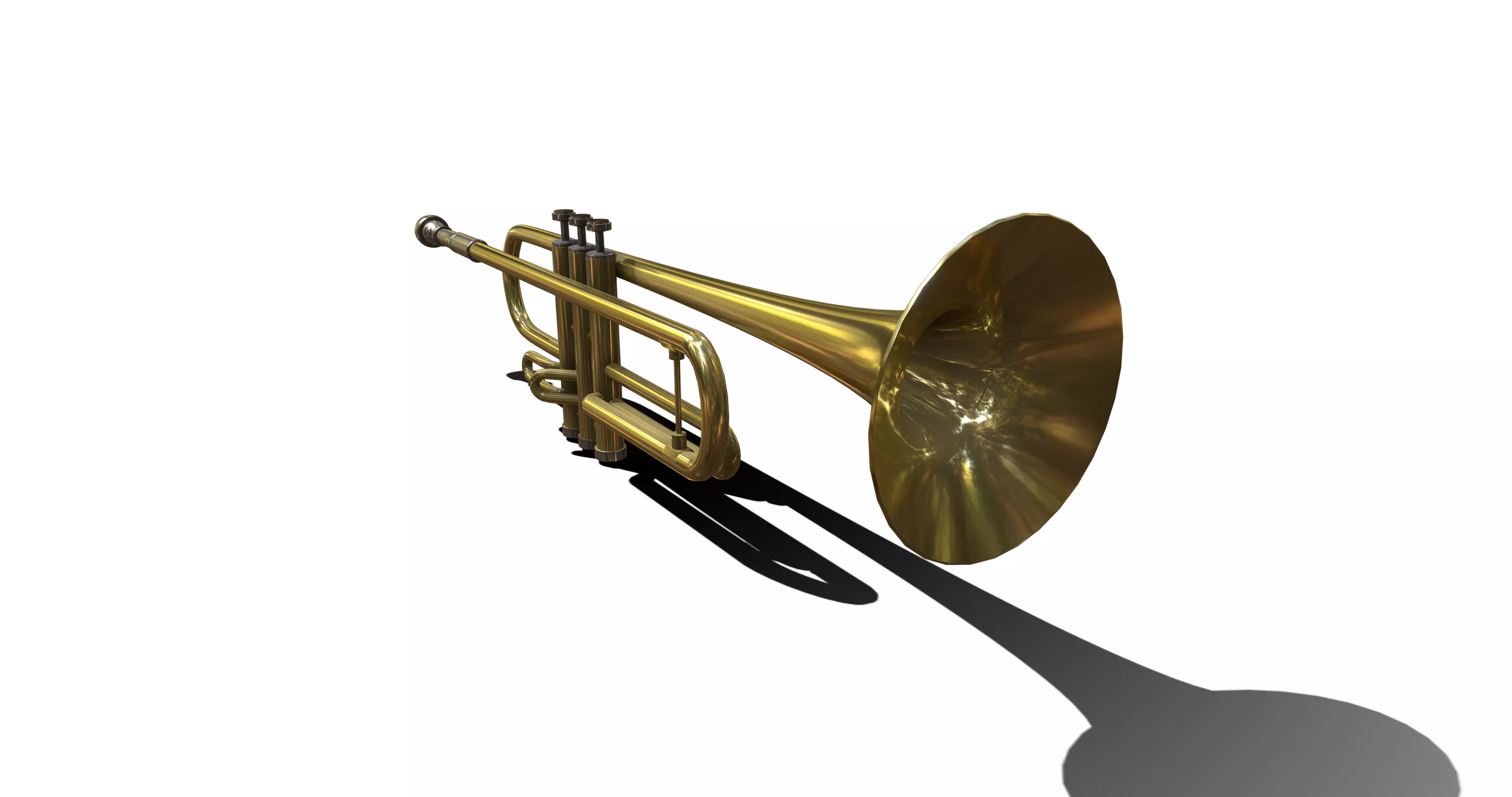 Trumpet 3D model_1