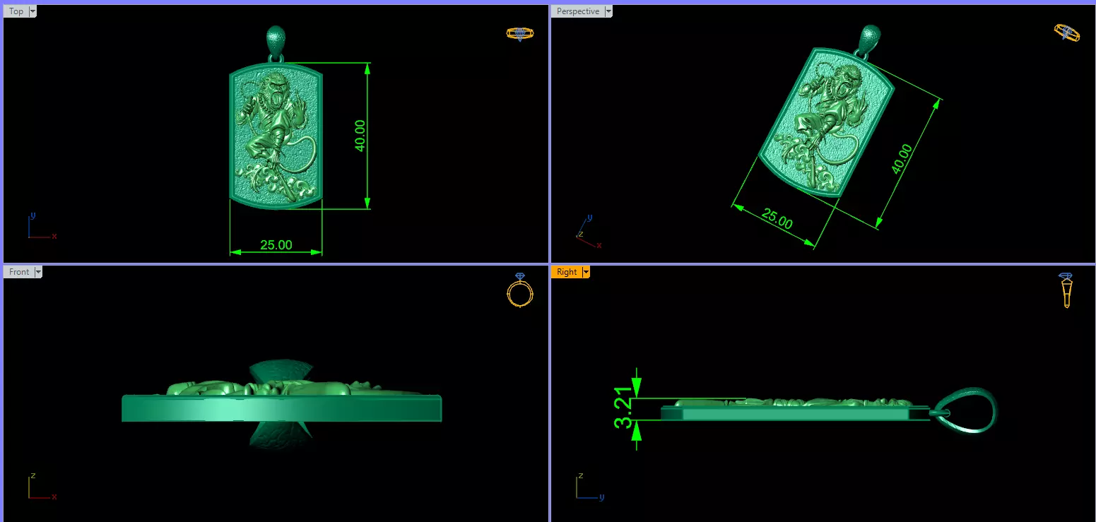 Monkey King Sun Wukong 3D print model_0