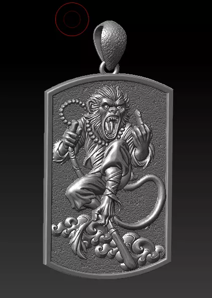 Monkey King Sun Wukong 3D print model_3