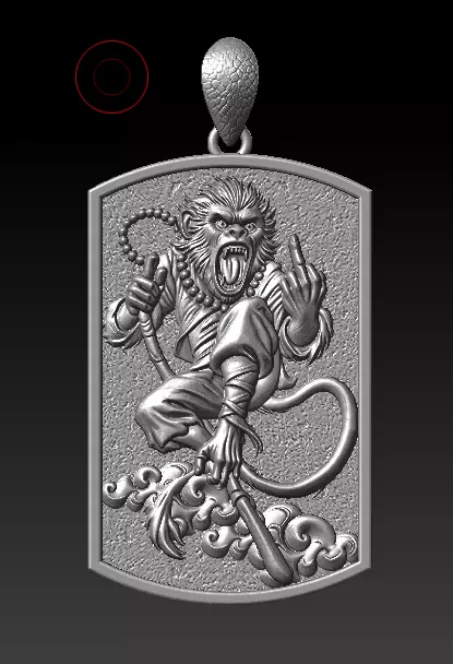 Monkey King Sun Wukong 3D print model_2