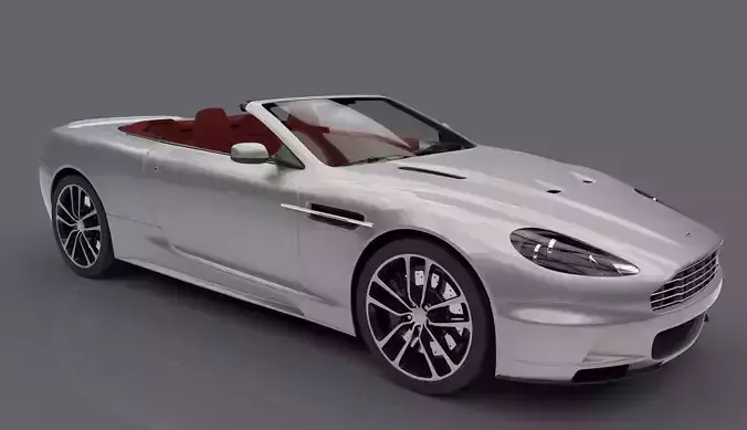 Aston Martin 3ds Max 3D Model with Renders 3D model Aston Martin 3ds Max 3D Model with Renders 3D model