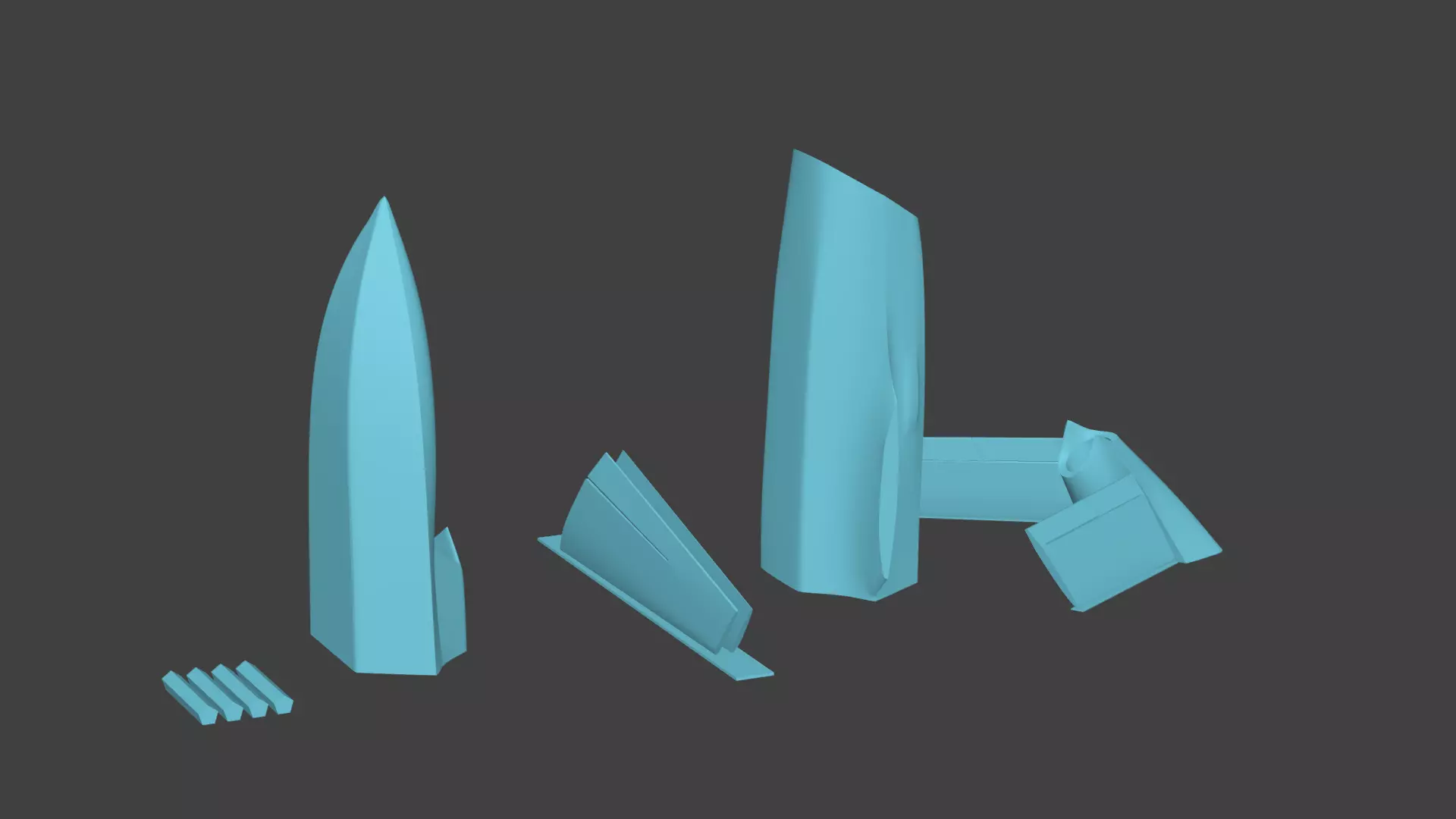 YFQ-42 3D print model_3