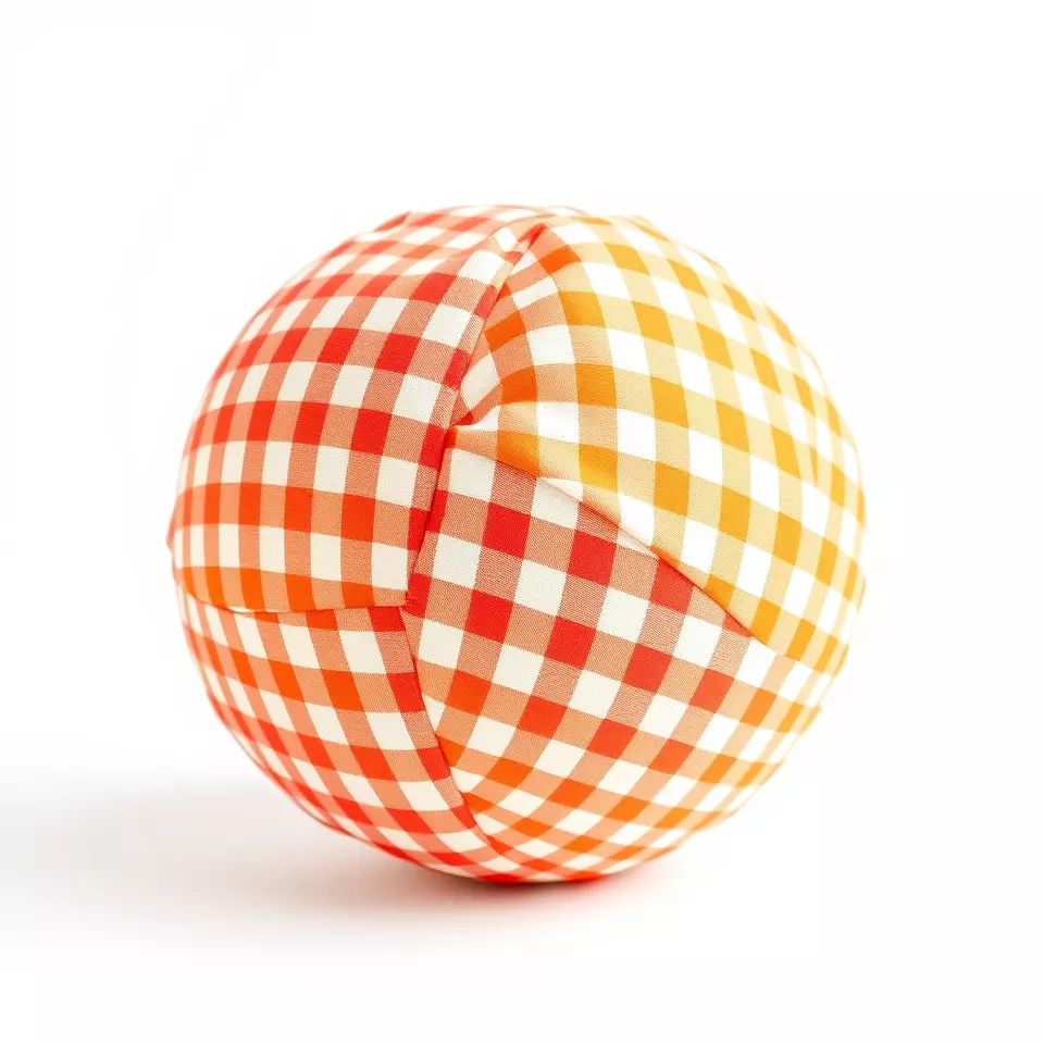 Vibrant Checkered Fabric HQ PBR Textures Set Texture_1
