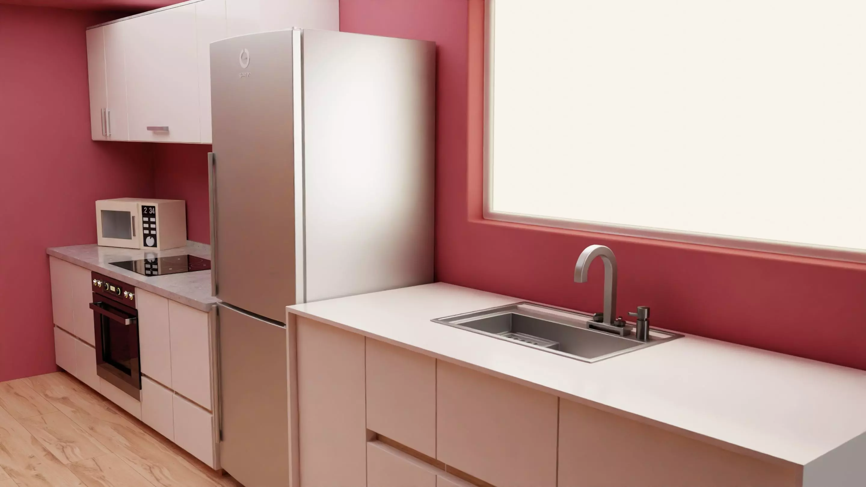 Doublefloor apartment 3D model_3