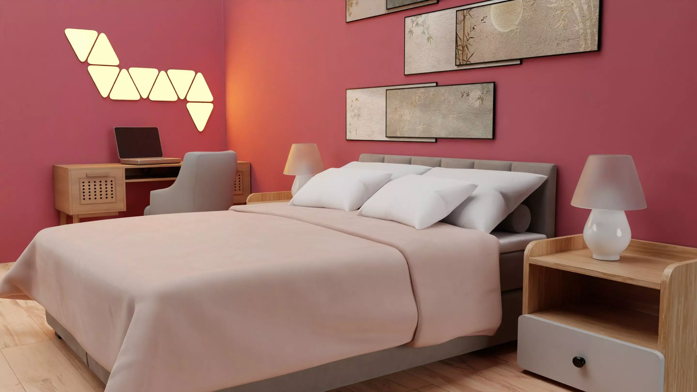 Doublefloor apartment 3D model_2