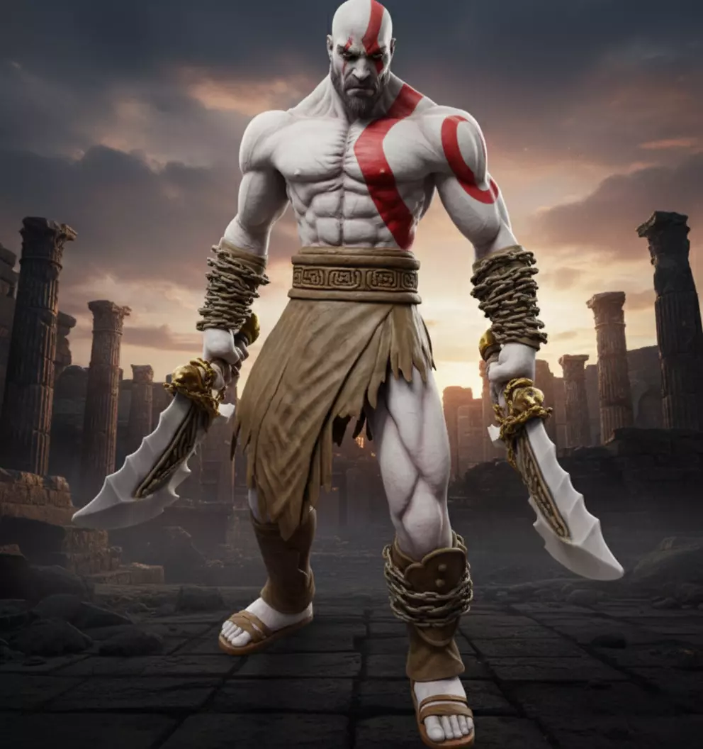 God of war 3D print model
