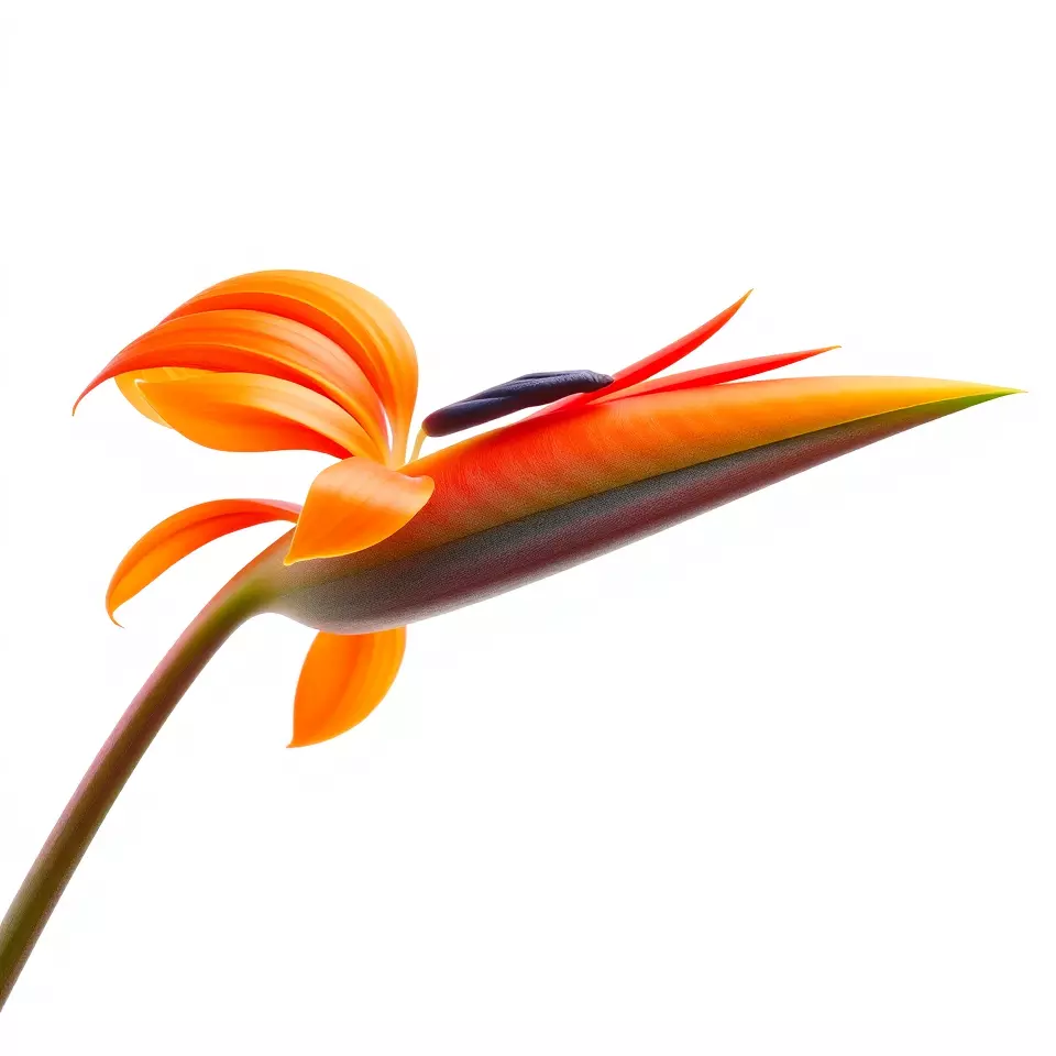 Vibrant Bird of Paradise model pack Low-poly 3D model_3