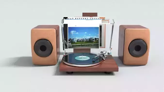 laos Record Player