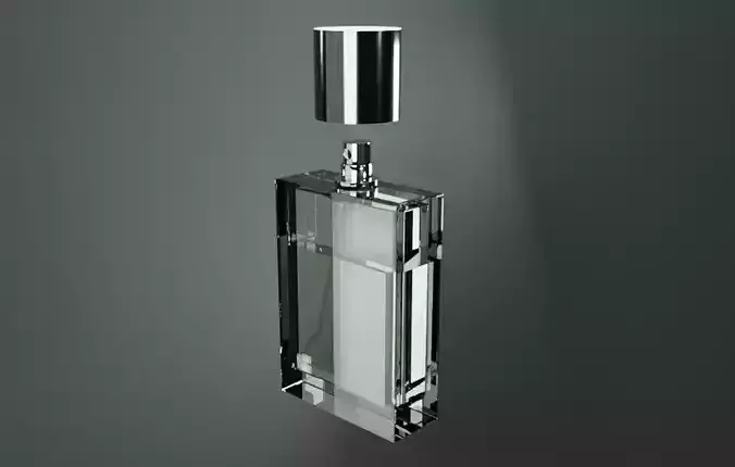 Realistic perfume bottle 