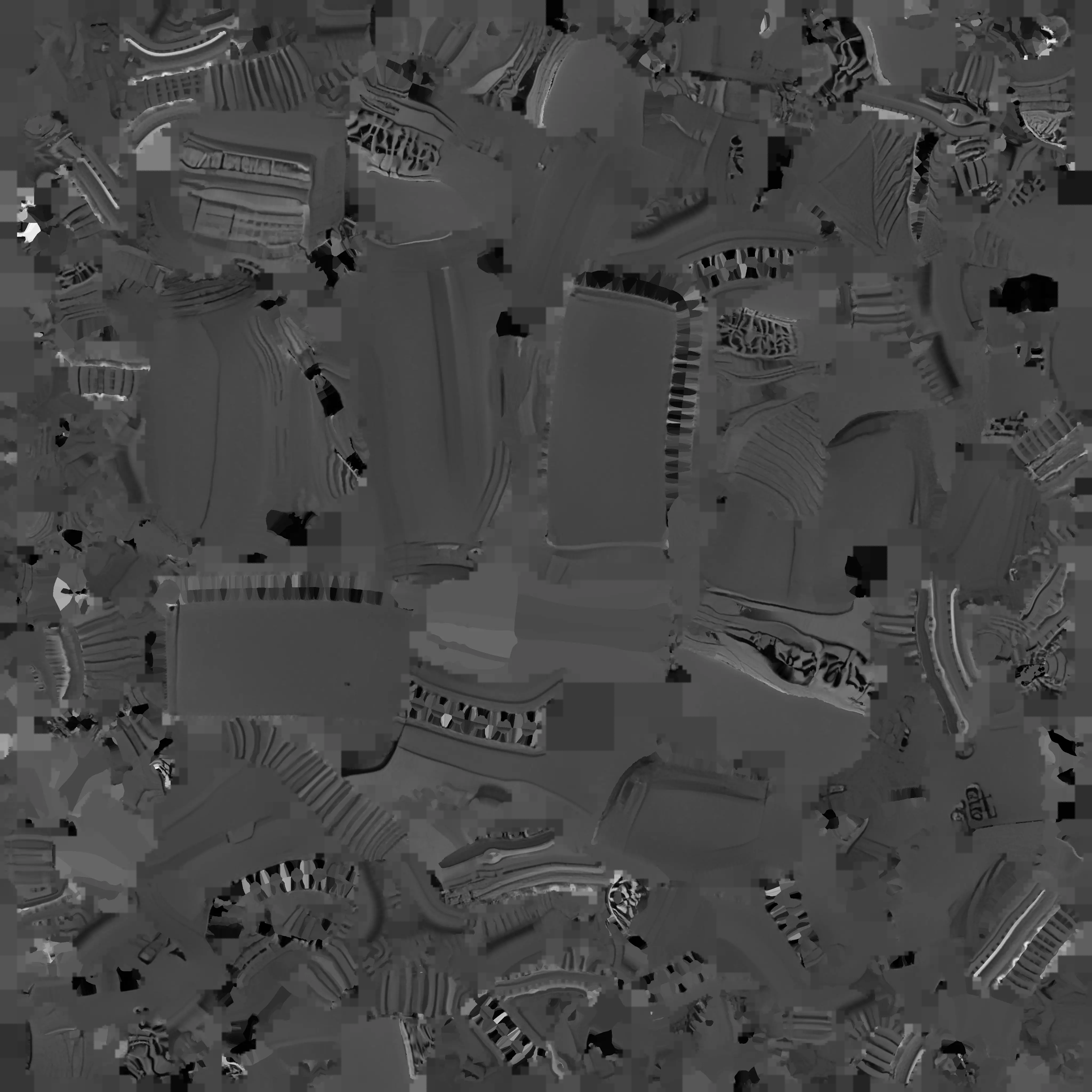 HK416 Rifle  3D model_8