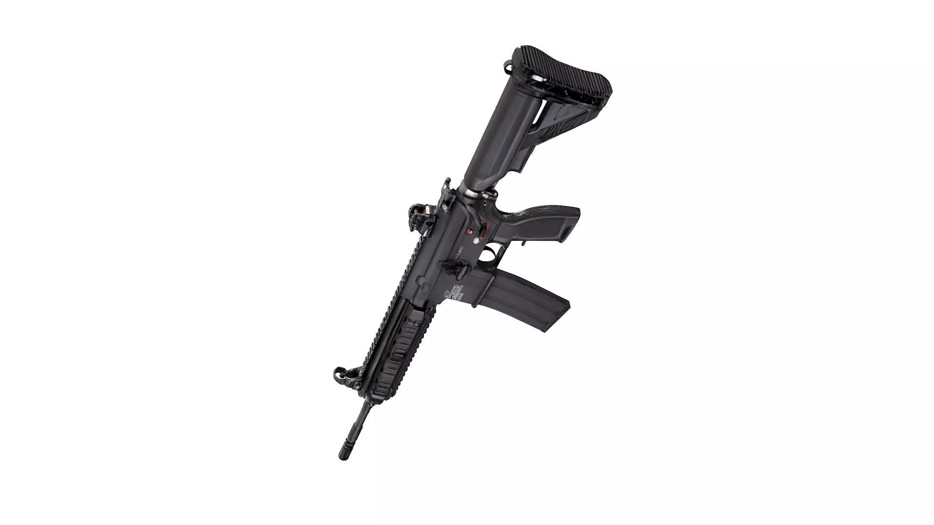 HK416 Rifle  3D model_3