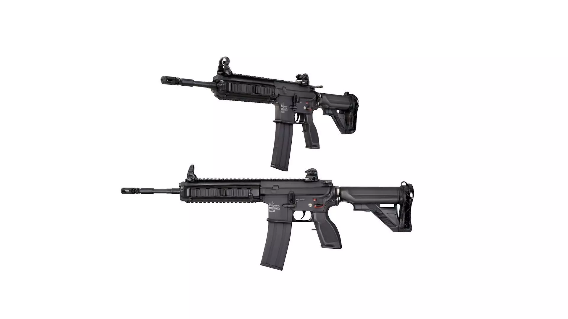 HK416 Rifle  3D model_0