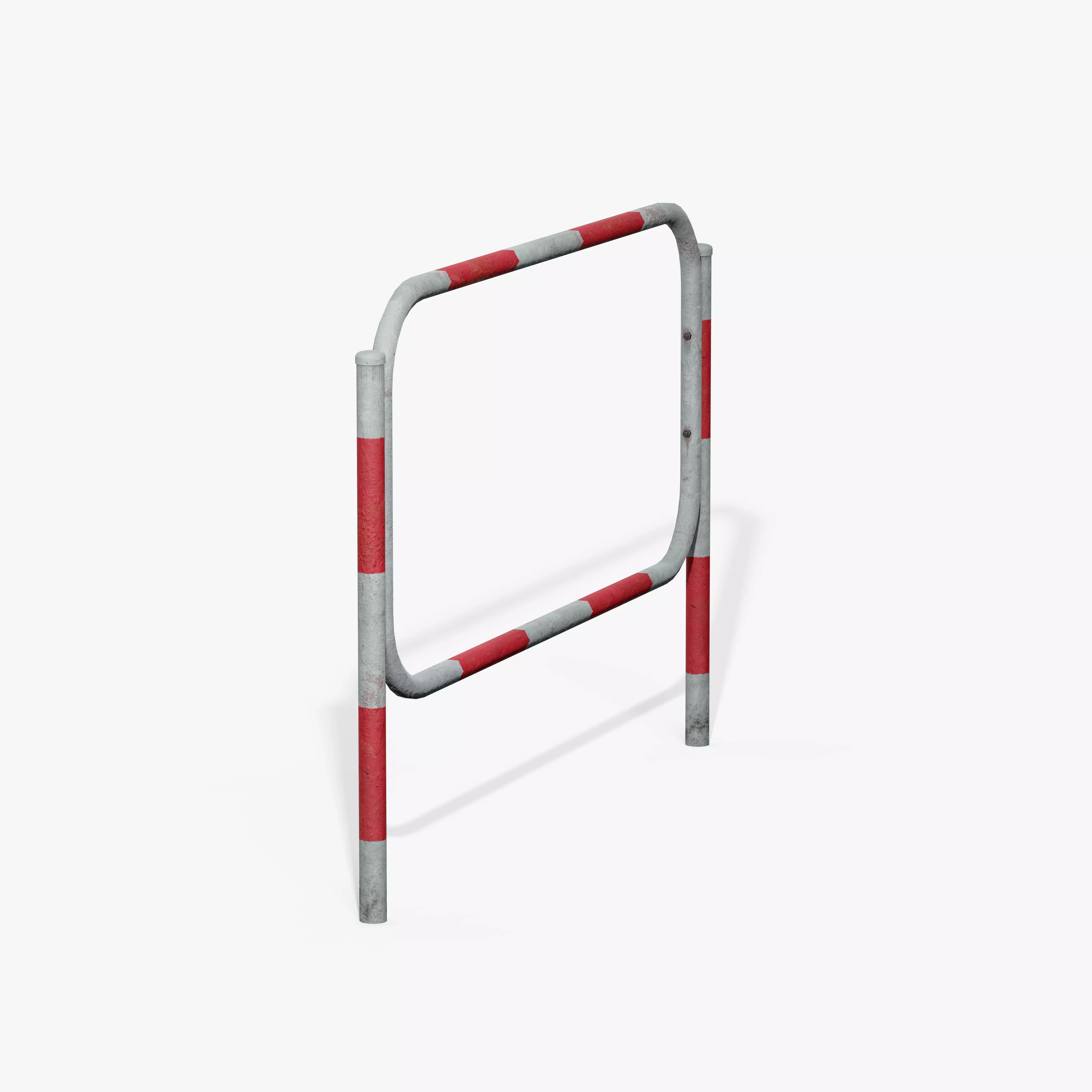 Guardrail A Low-poly 3D model_6