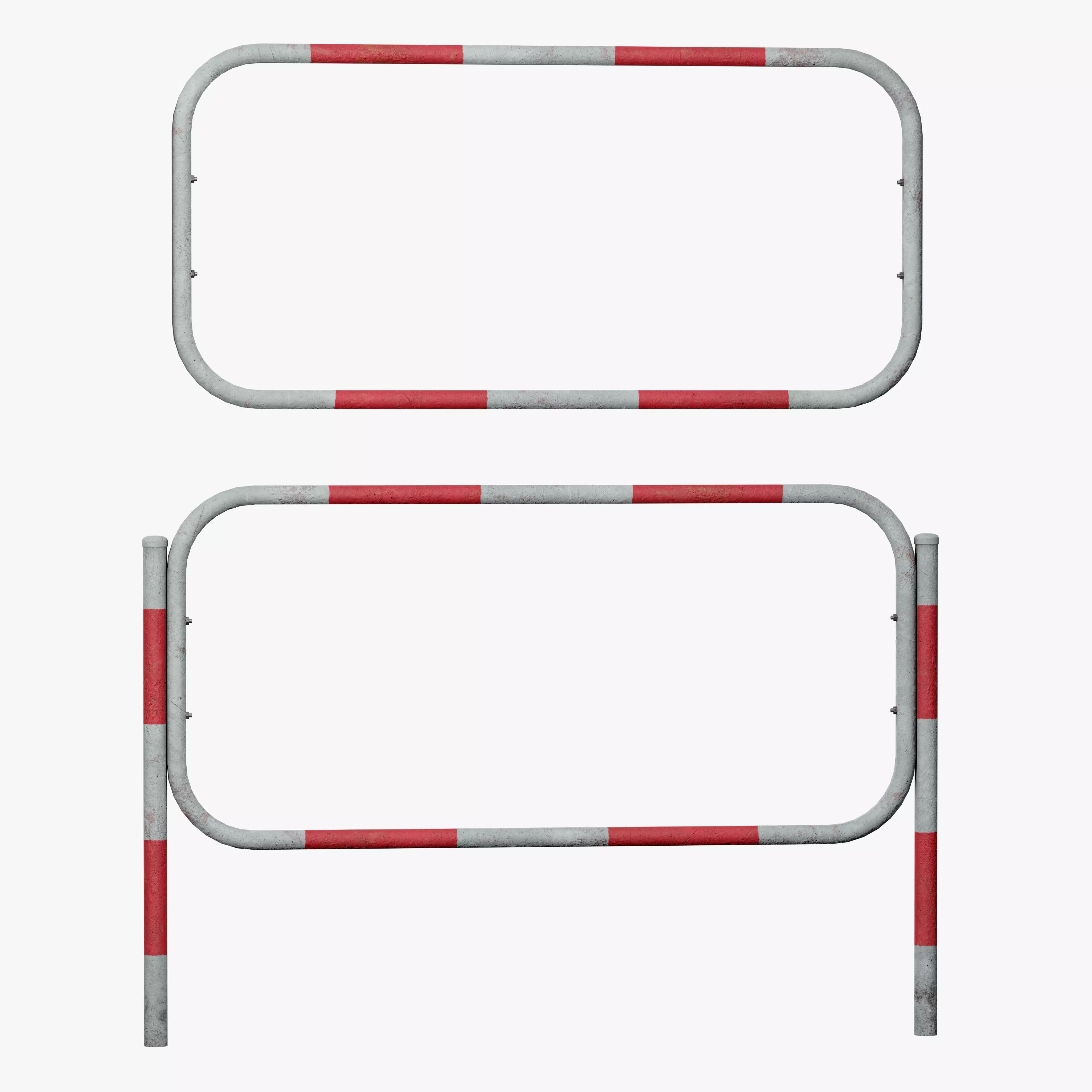 Guardrail A Low-poly 3D model_10