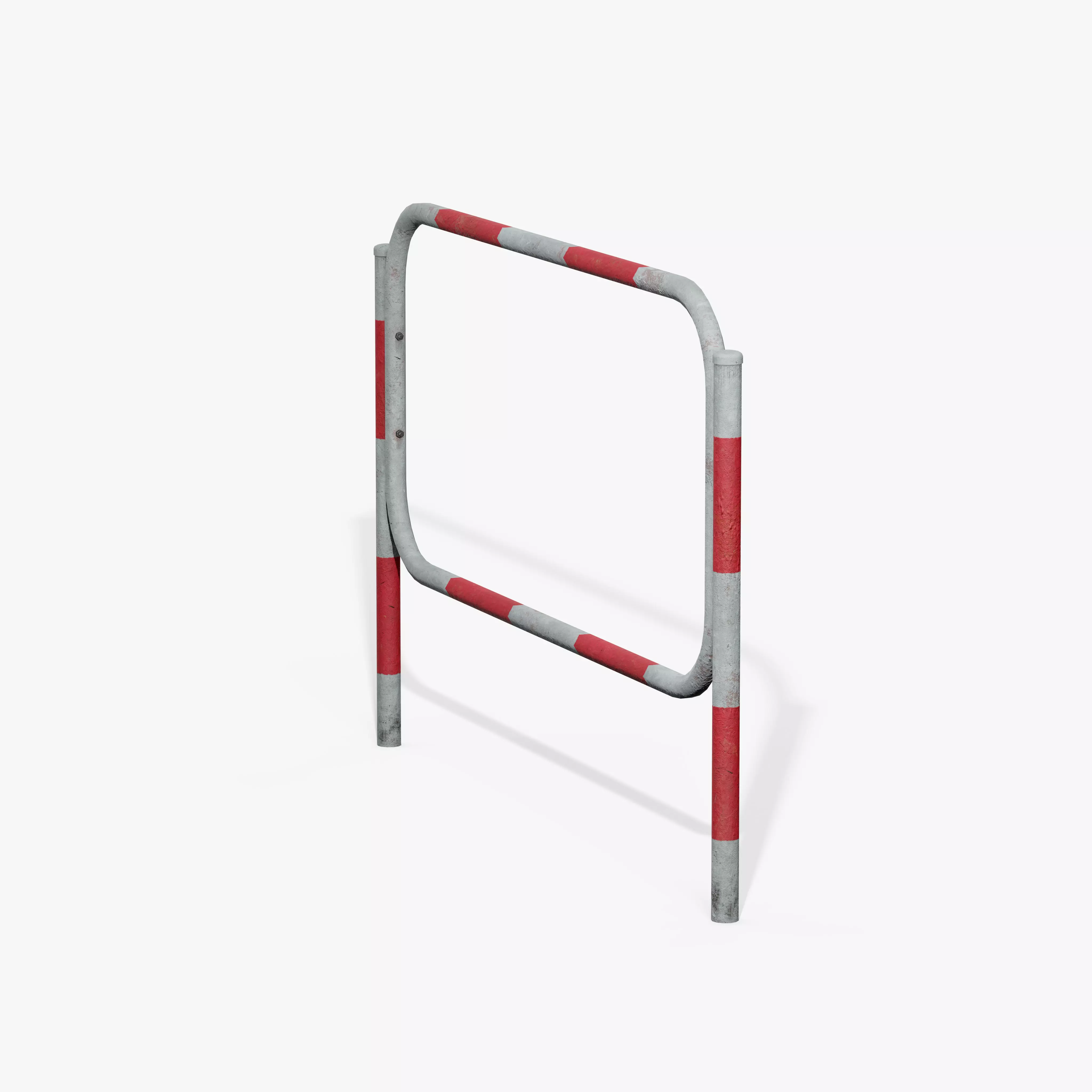 Guardrail A Low-poly 3D model_3