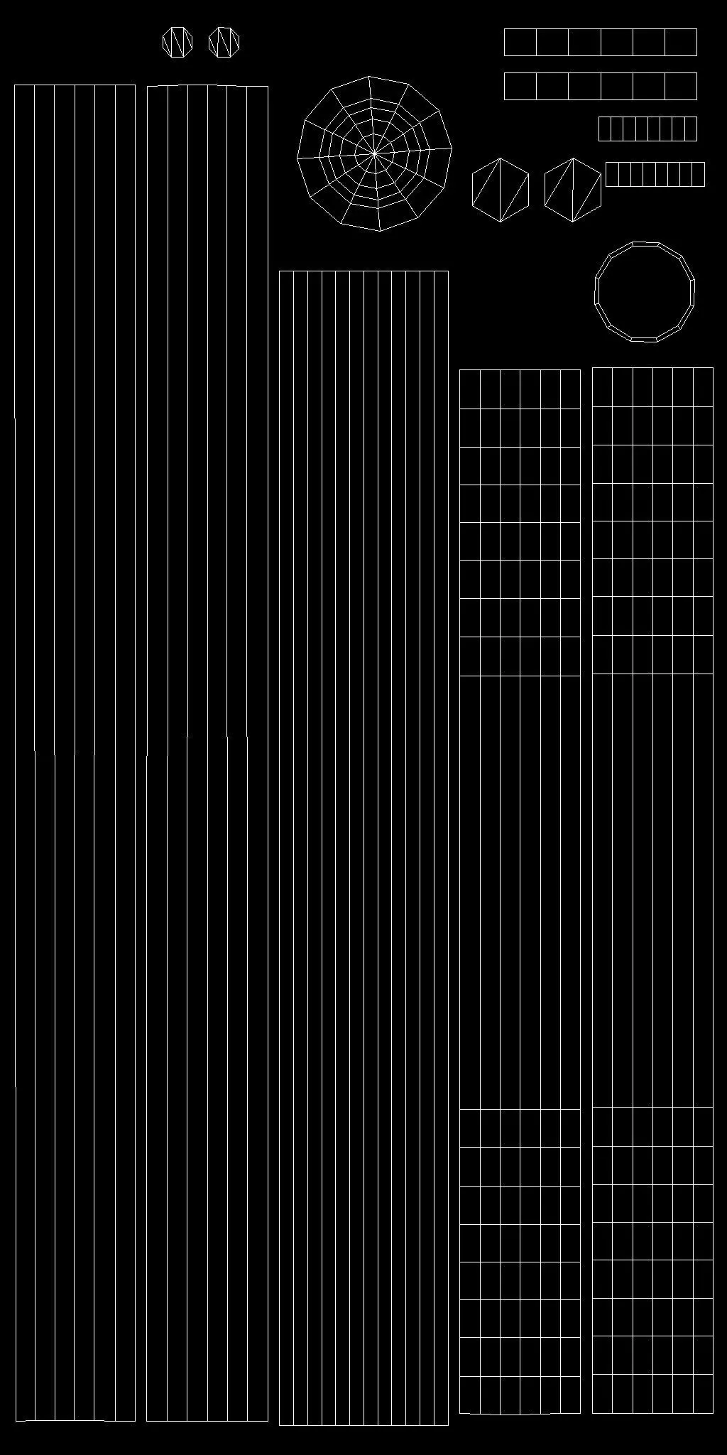 Guardrail A Low-poly 3D model_15