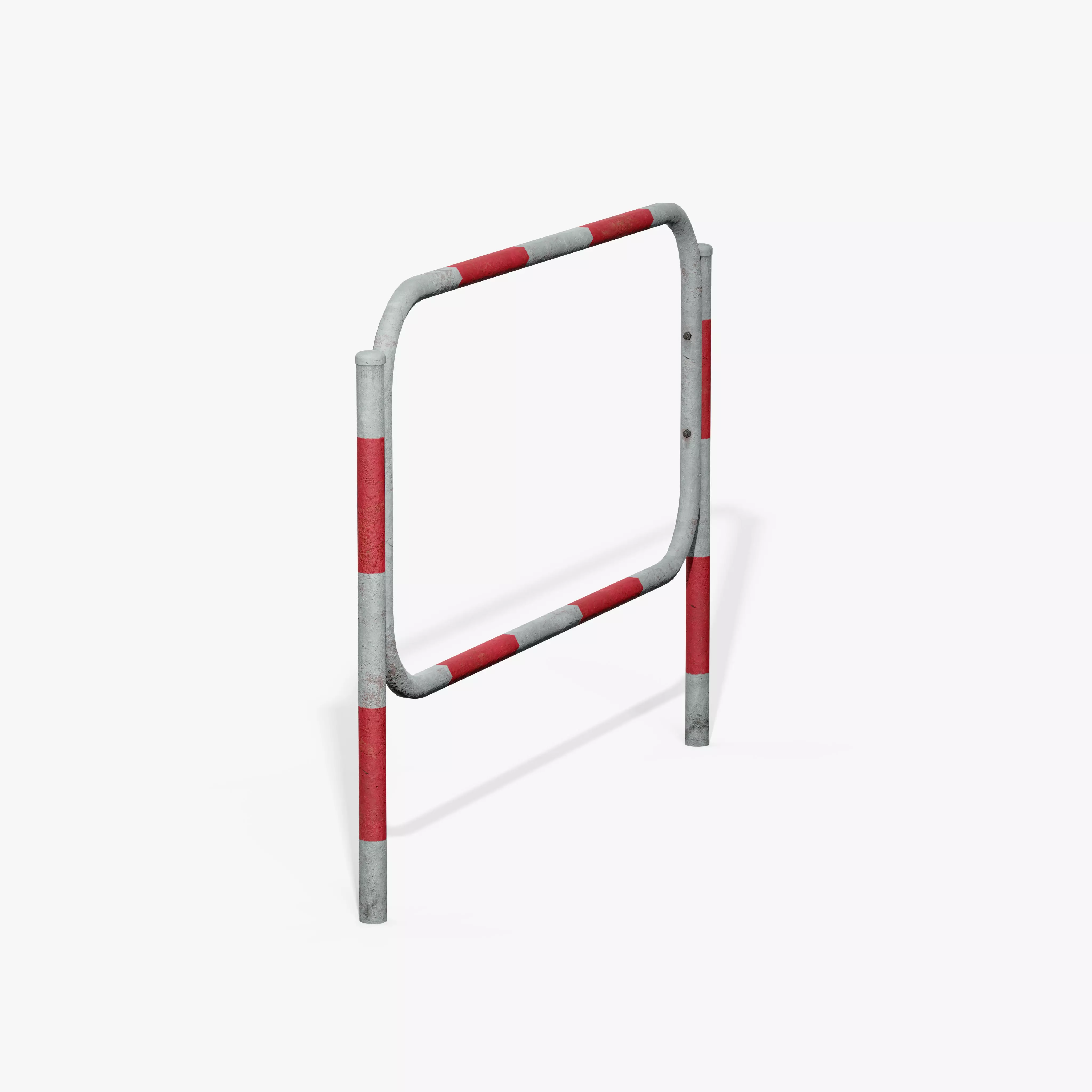 Guardrail A Low-poly 3D model_2