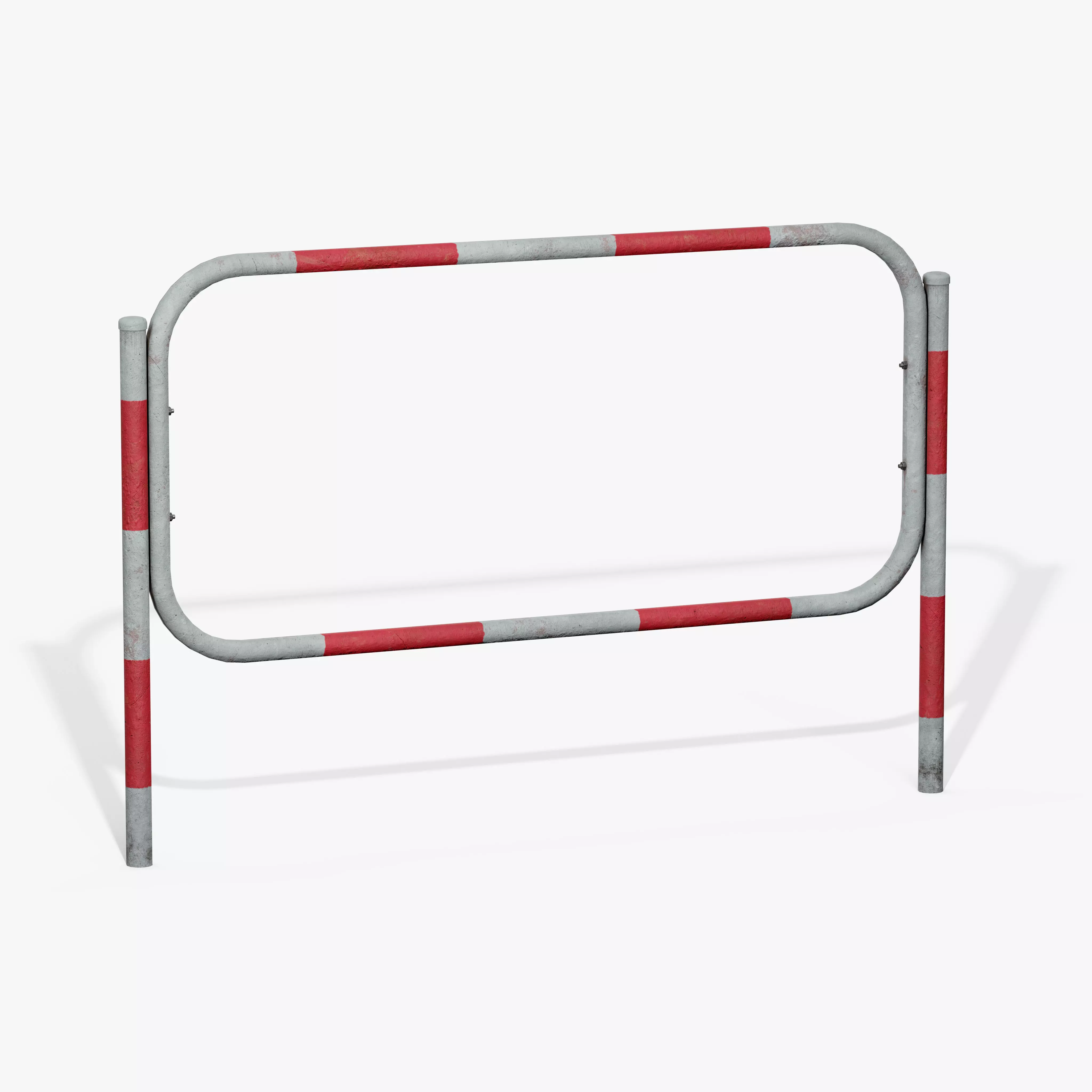 Guardrail A Low-poly 3D model_5