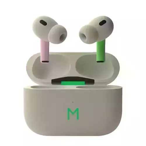 Mango AirPods Pro 2nd Generation 3D model