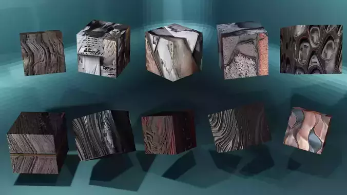 Rustic Surfaces  10 Material Textures Pack