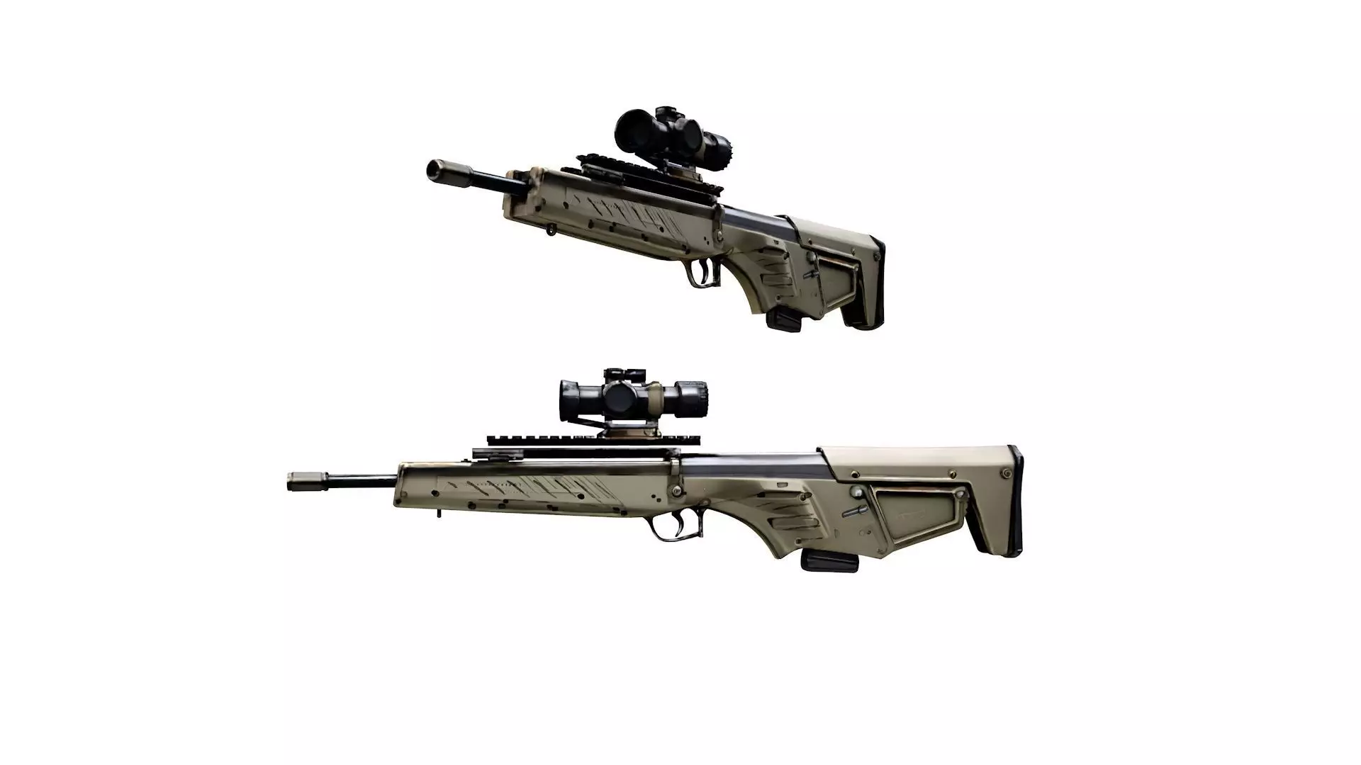 RDB defender Rifle 3D model_0