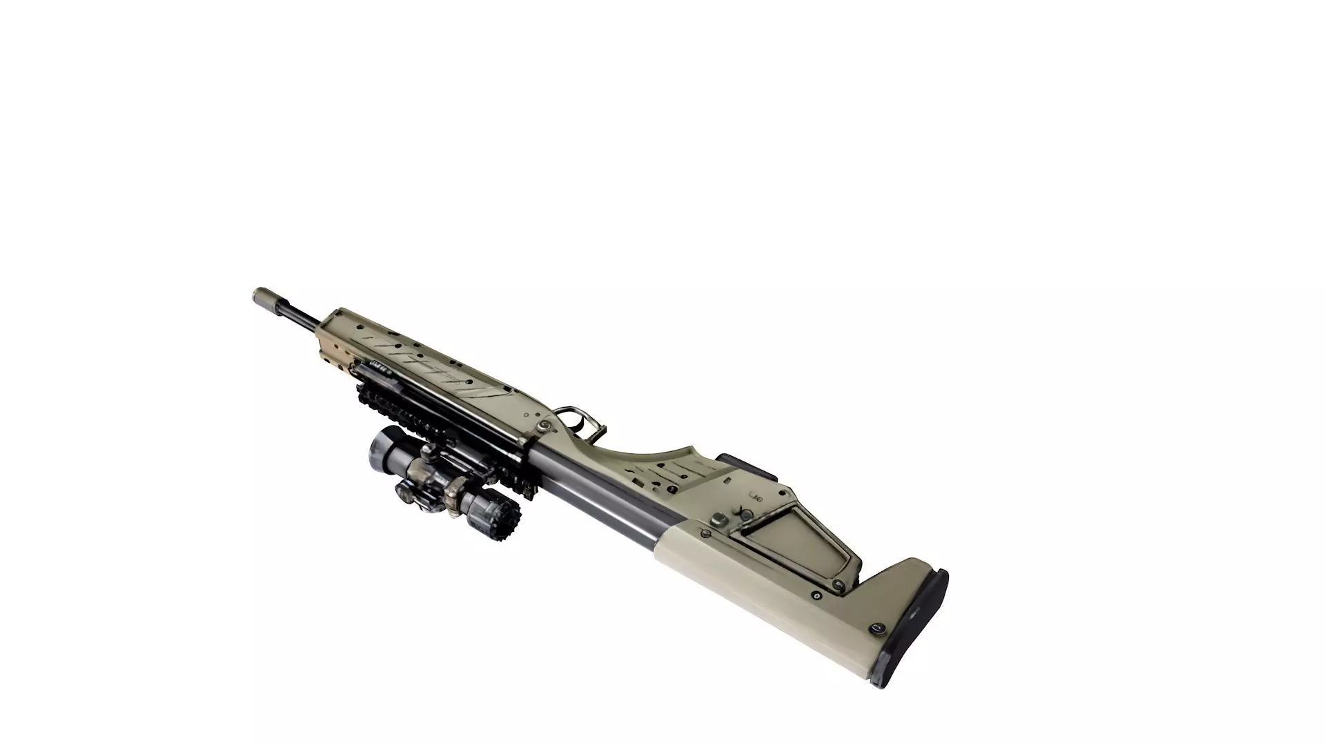 RDB defender Rifle 3D model_2