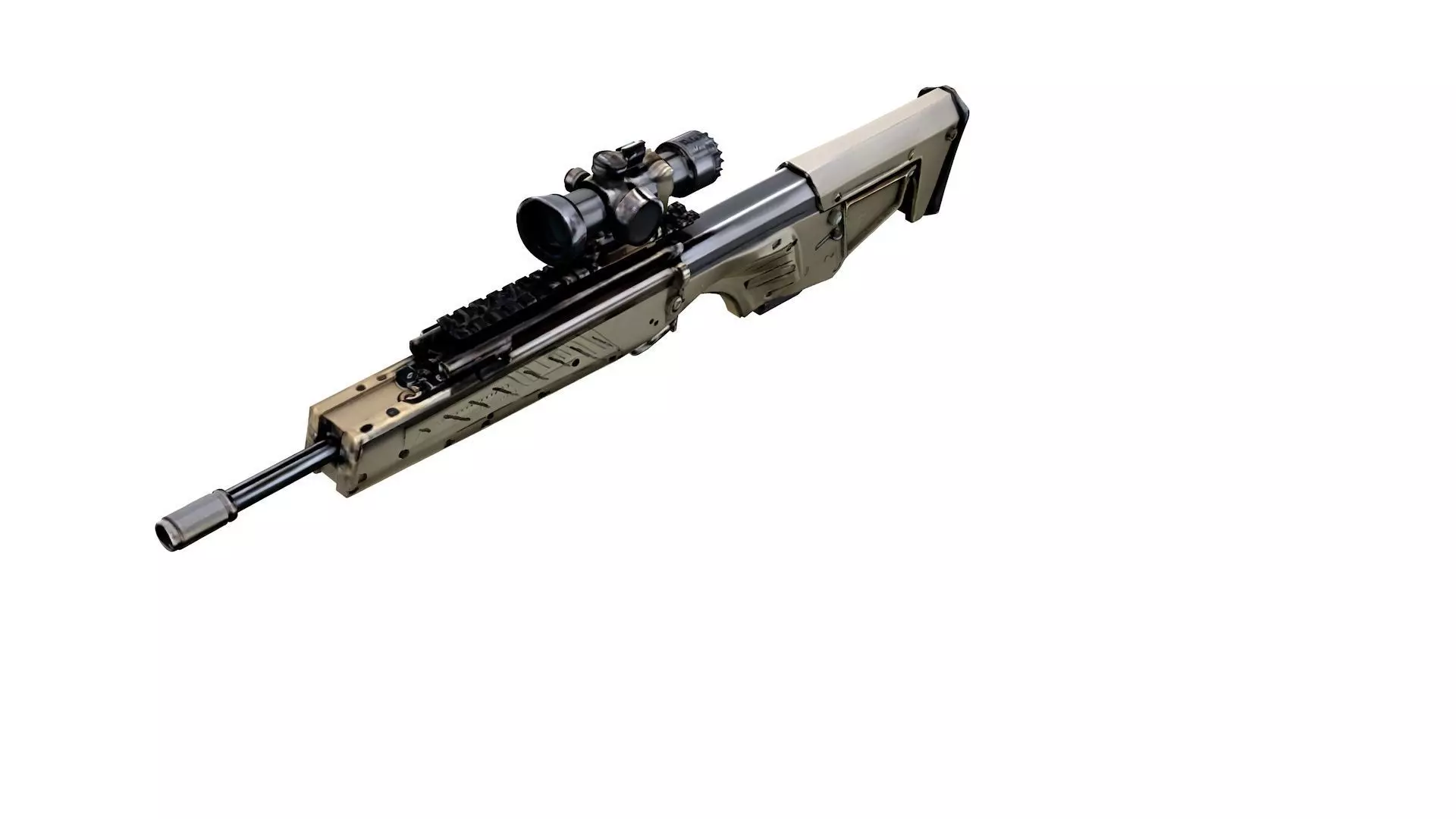 RDB defender Rifle 3D model_4