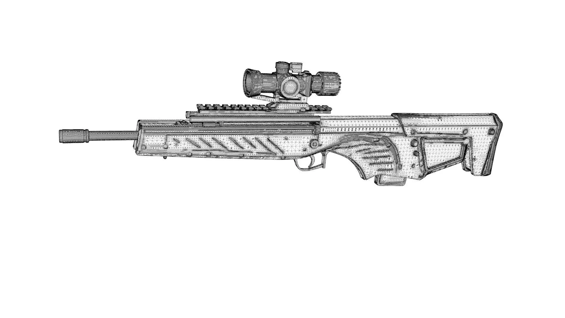 RDB defender Rifle 3D model_5