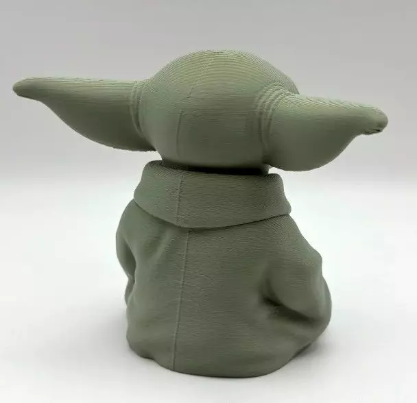 Zen Baby Yoda 3D print model_15