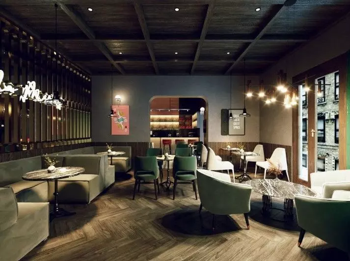 Interior  Coffee room  3D model_7