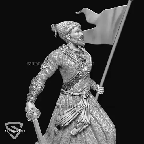  Chhatrapati Shivaji Maharaj 3d print STL