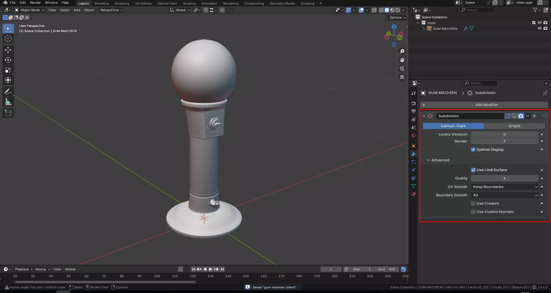GUM MACHIEN 3D model_2