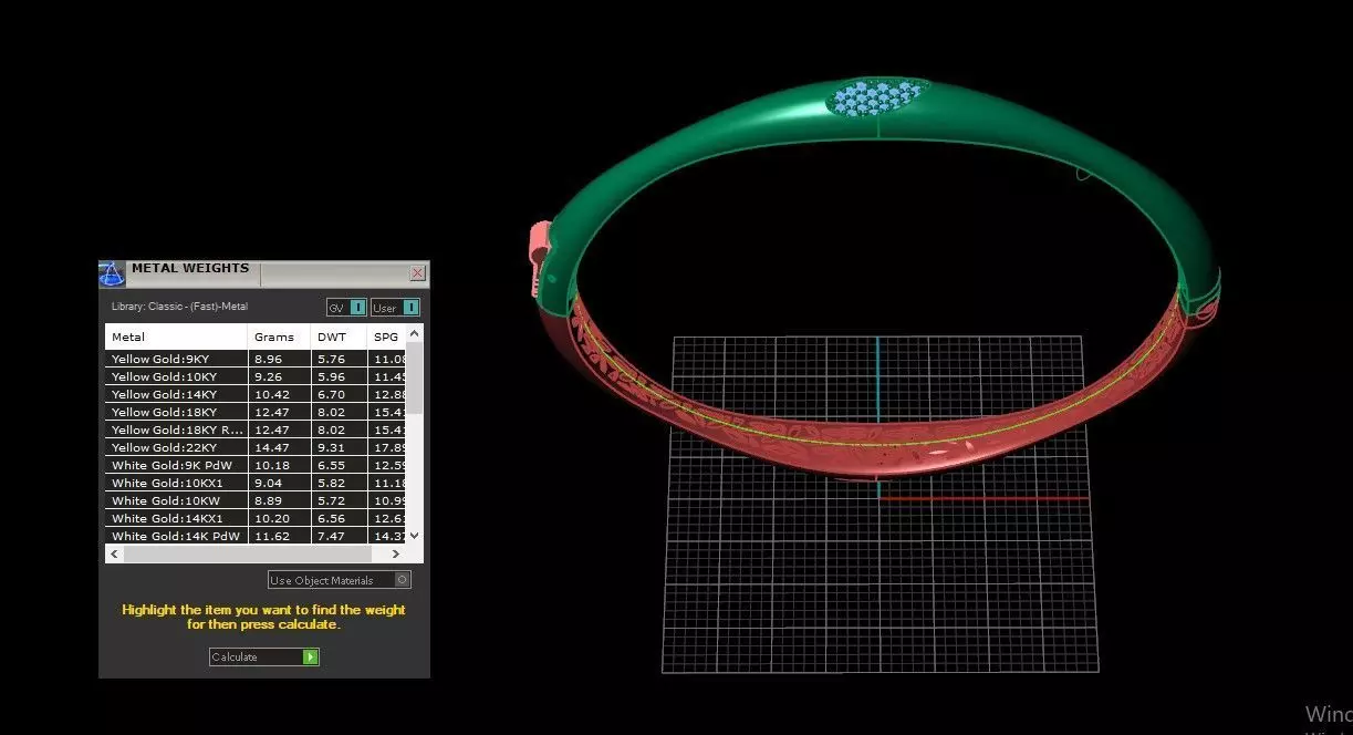 bilezik 3D print model_8